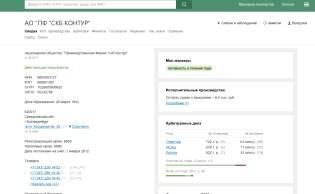 Все данные о контрагенте в один клик